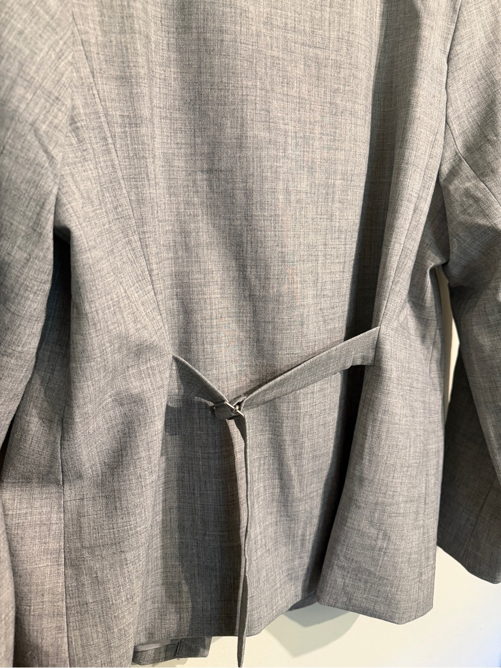 a new day Gray Collarless Tailored Blazer - Picture 9 of 9
